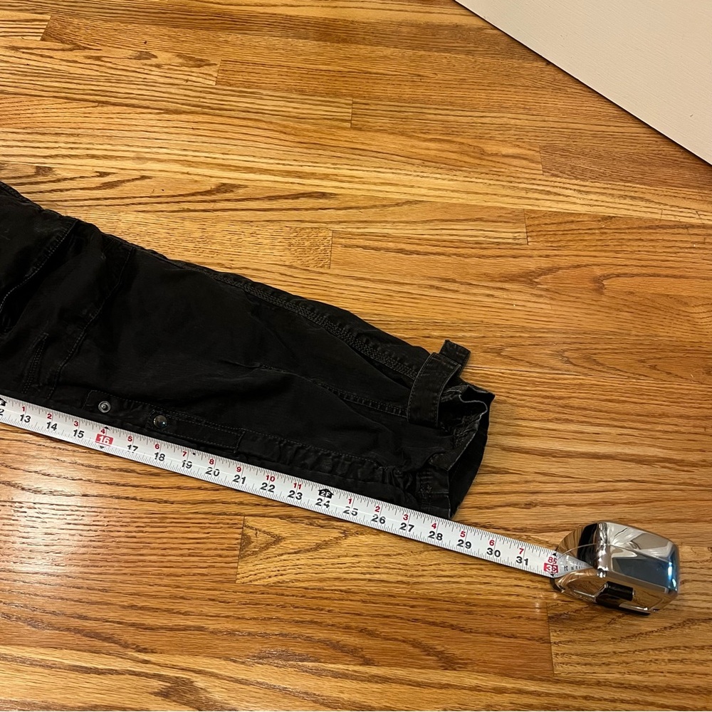 Free People We the Free Can’t Compare Slouch Pants Black Cargo XS - Picture 9 of 9